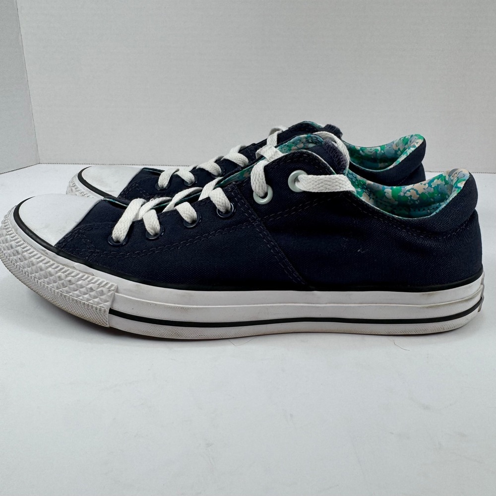 Converse Chuck Taylor All Star Madison Navy Blue Floral Low Top Sneaker 10 Women